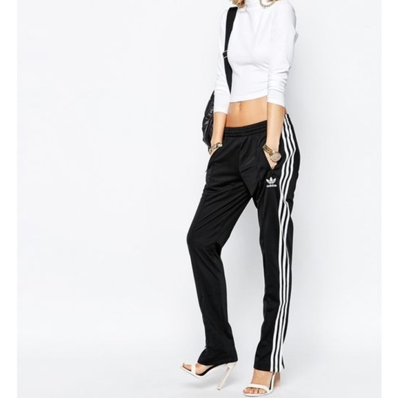 three stripe track pants